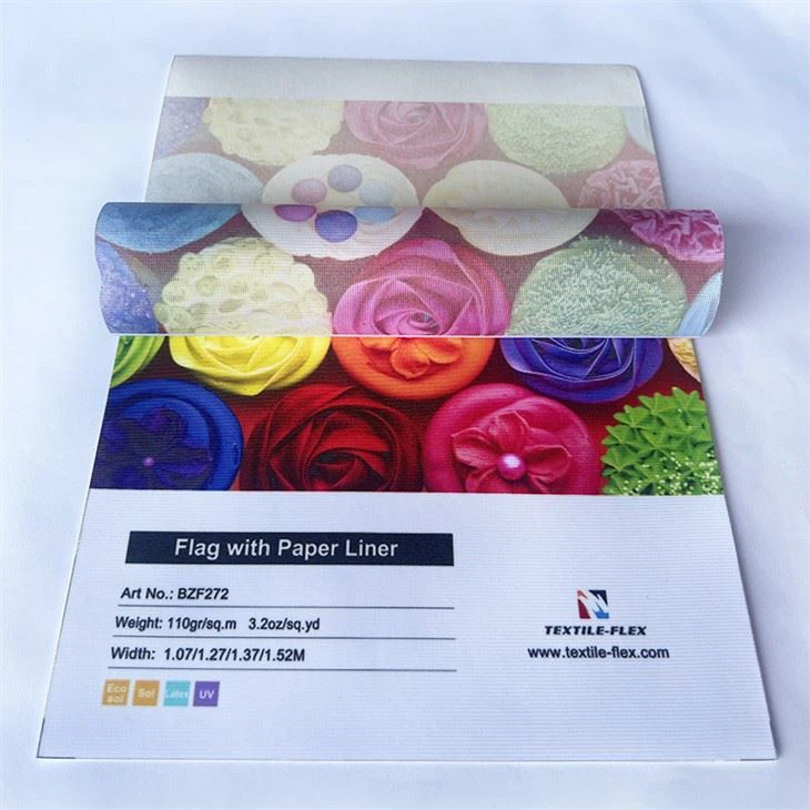 Eco-solvent Printing Flag Banner Fabric